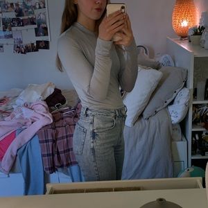 Baby blue crop top from shein!